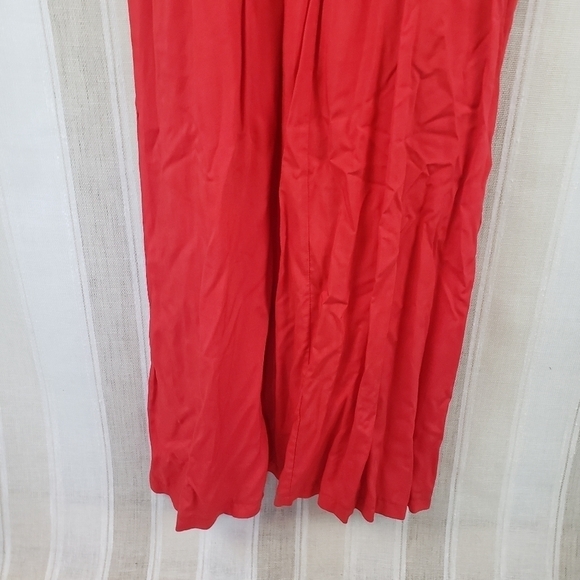 Molly Bracken Sleeveless Maxi Dress Red Size Medium - Picture 10 of 11